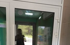 Монтаж стеклопакета в доме по адресу ул. Борцов Революции, 1а к.8