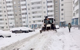 Механизированная уборка придомовых территорий