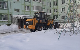 Механизированная уборка придомовых территорий