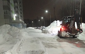 Механизированная уборка придомовых территорий