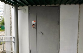 Ремонтные работы в доме по адресу ул. Целинная, 49Б