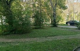 Покос травы на придомовых территориях Покос травы на придомовых территориях