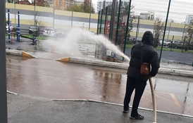 Гидроиспытания пожарного водовода