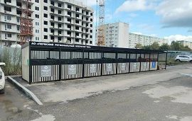 Установка контейнерной площадки по адресу ул. Гашкова, 51 Установка контейнерной площадки по адресу ул. Гашкова, 51